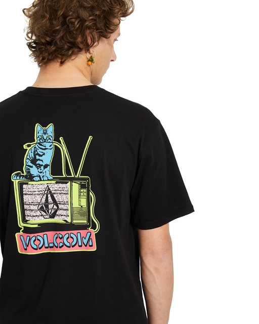 Volcom Catv BSC SS Tee Black - L 