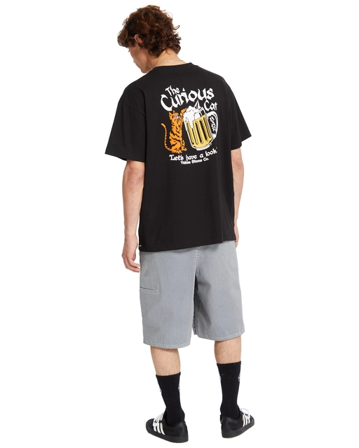 Volcom Curious Cat SS Tee Black - S 