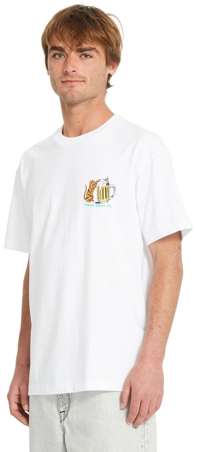 Volcom Curious Cat SS Tee White - L 