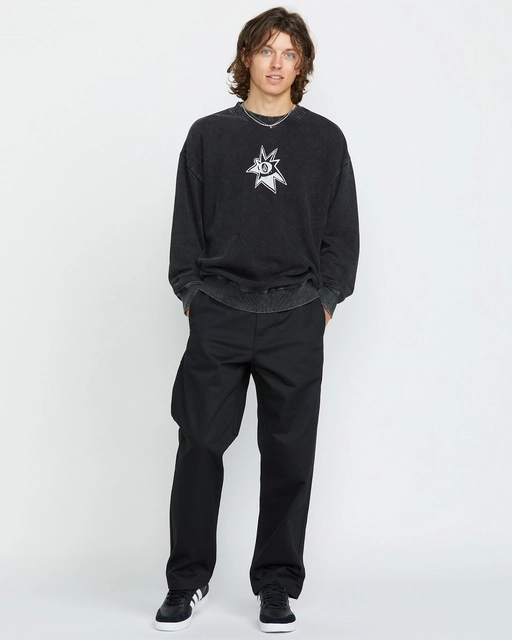 Volcom Ent Crew Black - XL 