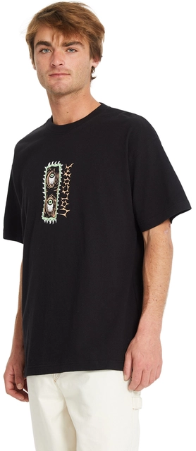 Volcom Eye Rust Loose SS Tee Black - M 