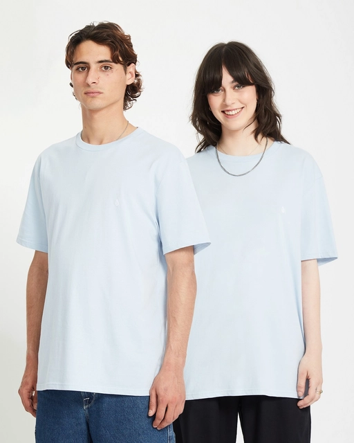 Volcom Stone Blanks BSC SS Tee Carolina Blue - M 