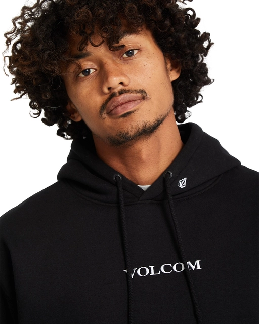 Volcom Stone Pullover Fleece Black - XL 