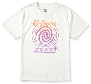Volcom Deep Trance SS Tee Off White