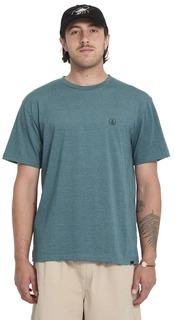 Volcom Circle Blanks HTH SS Tee Rifle Green