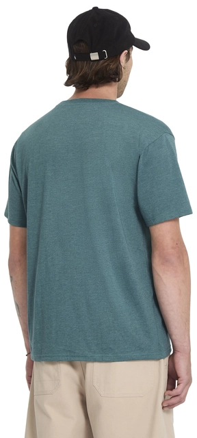 Volcom Circle Blanks HTH SS Tee Rifle Green - L 