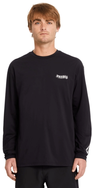 Volcom Pistol Surf LS Tee Black - L 