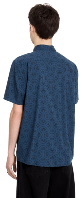 Volcom Scaler Stone Woven SS Midnight Blue - L 