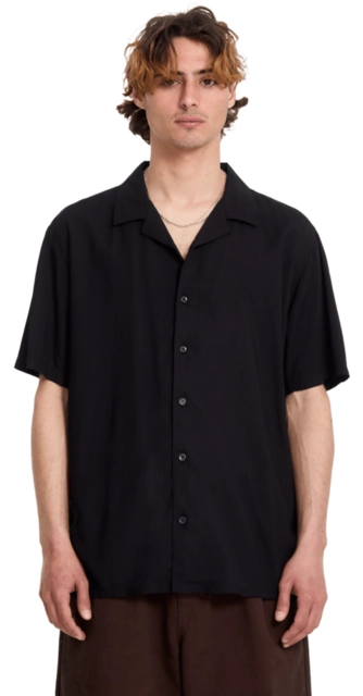 Volcom Single Stone SS Gloss Black - L 