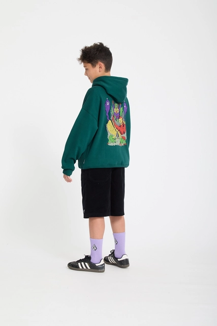 Volcom FA Ben Sanaire Pullover Rifle Green - L/12år 